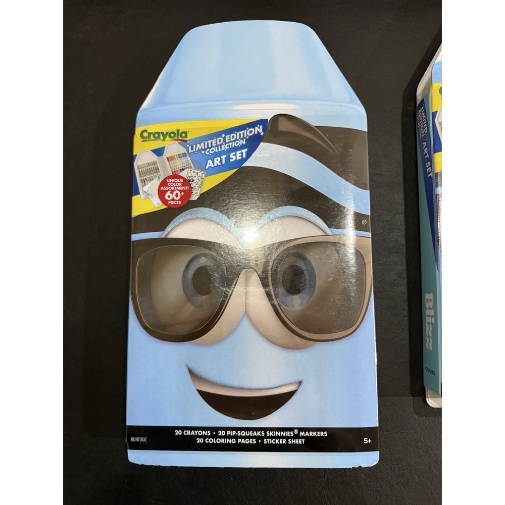 2025 CRAYOLA Limited‎ Edition Retired Colors Art Set New Release 60 Pieces Blizz